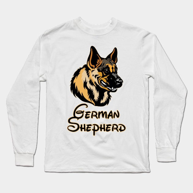 German Shepherd ! Especially for GSD owners! Long Sleeve T-Shirt by rs-designs